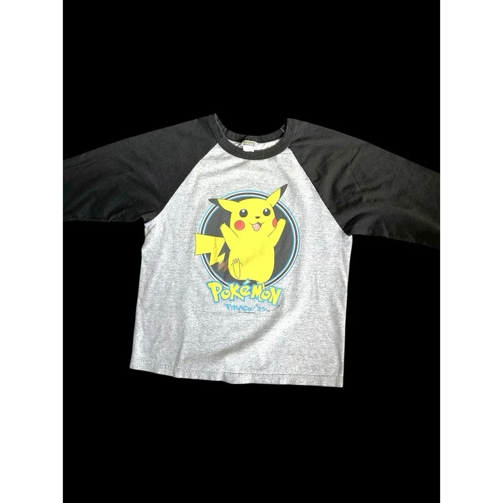 Vintage Pokémon Meowth 1999 Kids T-Shirt Sz Youth‎ Large Women's Sz XS